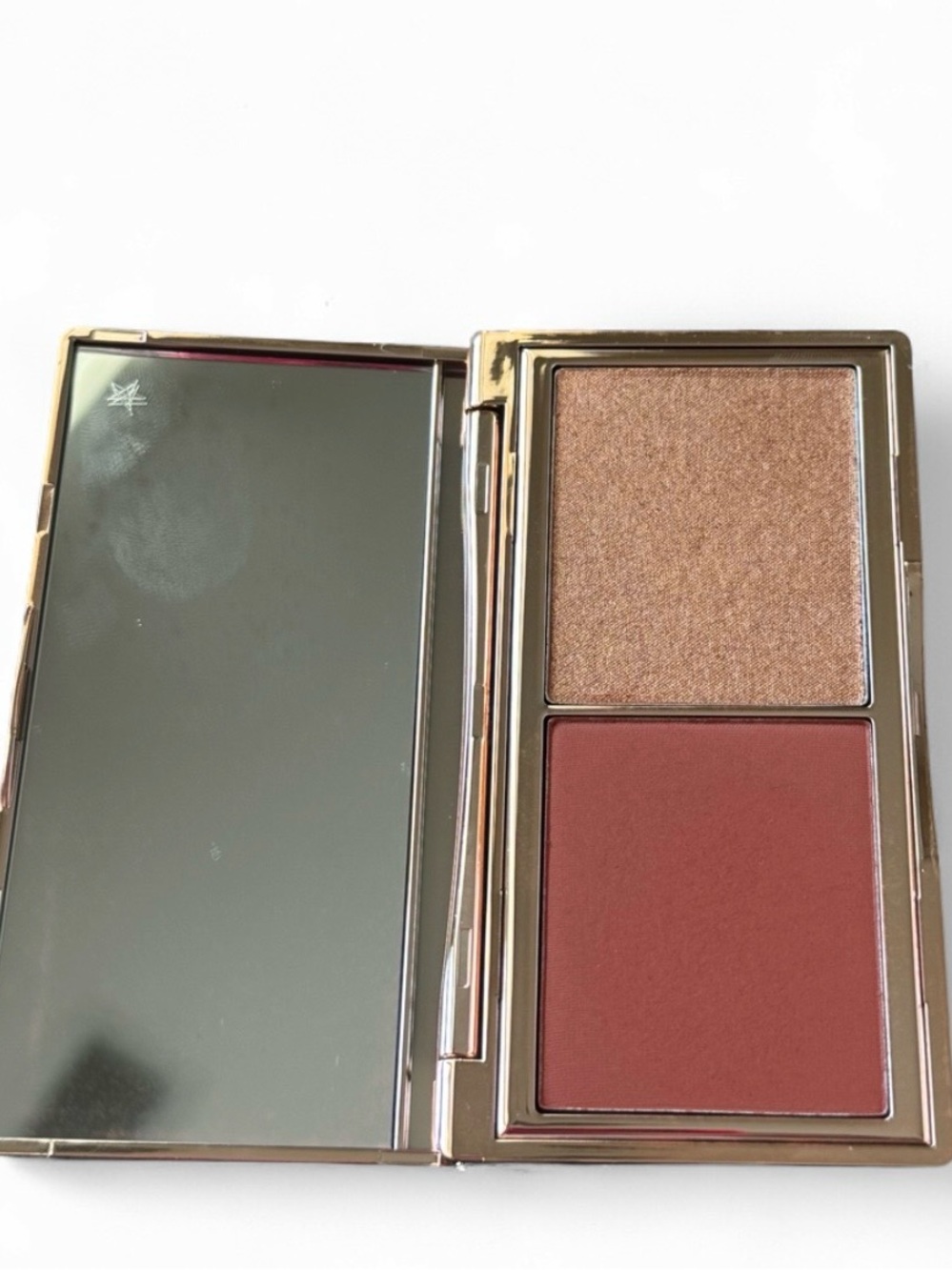 Charlotte Tilbury Champagne Shimmer & Warm Terracotta Blush Duo - Tan / Deep